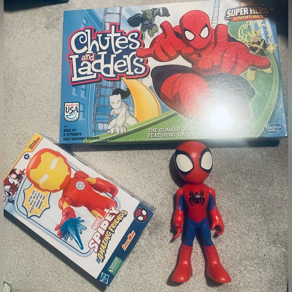 Marvel Spider-Man 3-Piece Toy Set – Perfect for Ages 3 and Up!